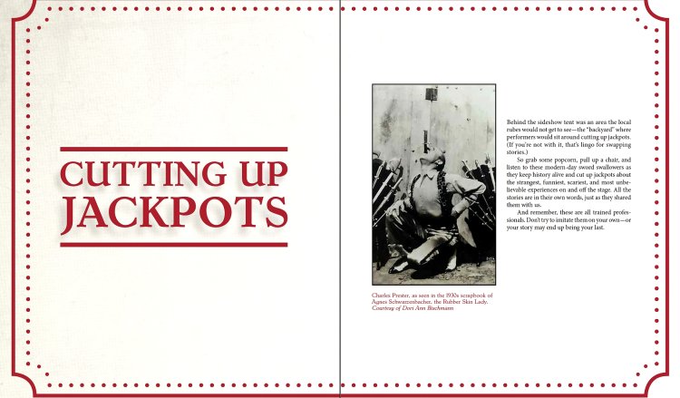 Cuctting Up Jackpots: Bizarre Stories of Modern Day Sword Swallowers